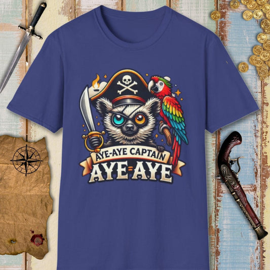 Aye Aye Tee – Aye Aye Captain – Bold Vibrant Art