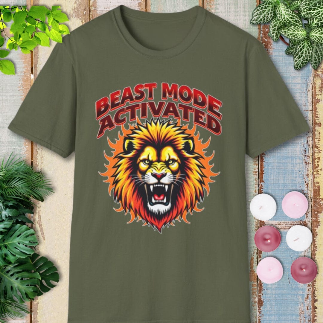 Beast Mode Activated Lion T-Shirt