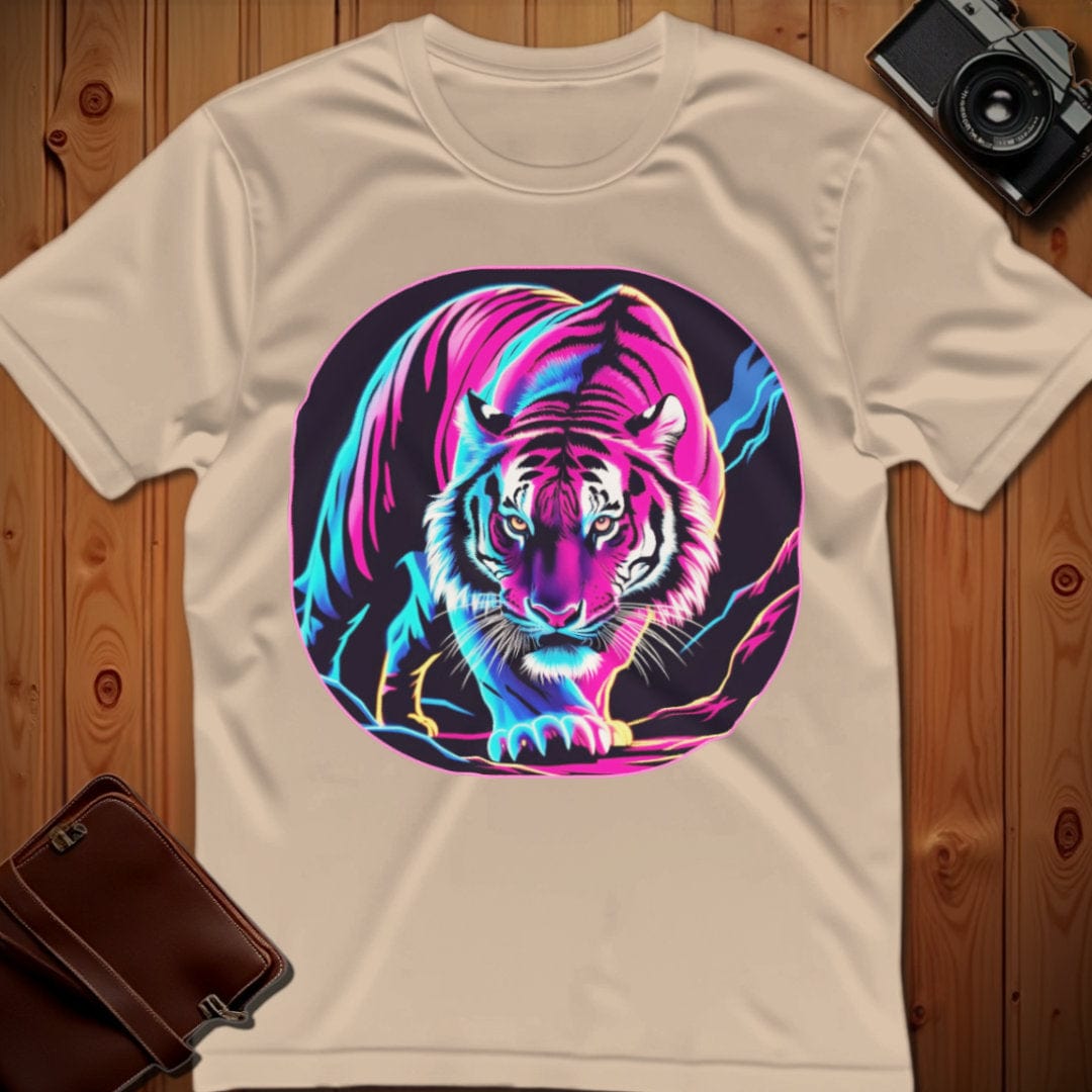 Tiger Tee – Neon – Bold Vibrant Graphic | for Animal Lovers