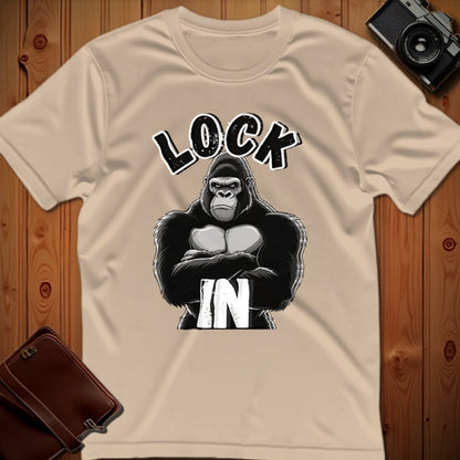 Gorilla Tee – Lock-In – Bold Vibrant Art | Weekend Casual Wear