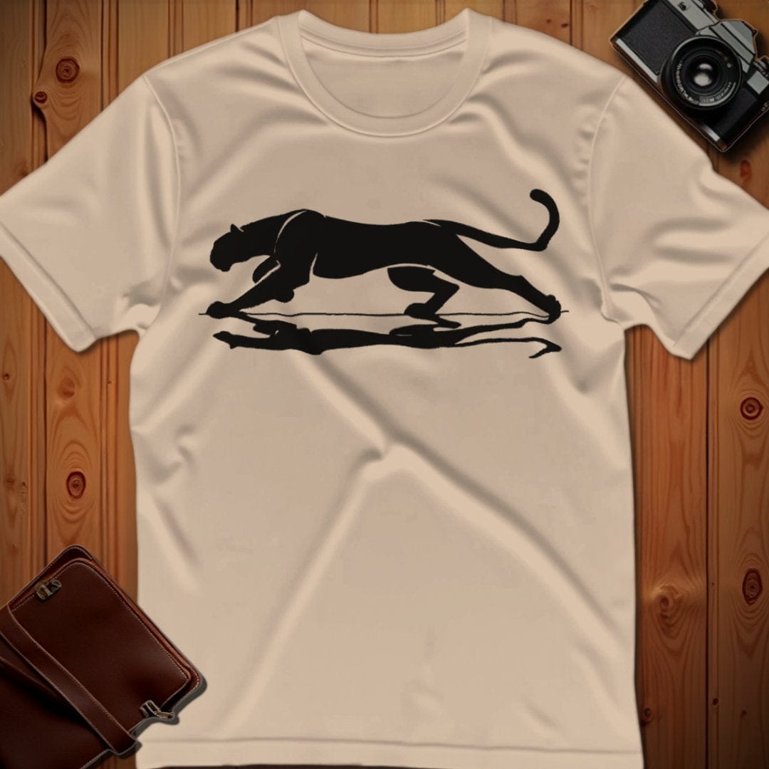 Panther Tee – Stalking – Bold Vibrant Art | Outdoor Adventure
