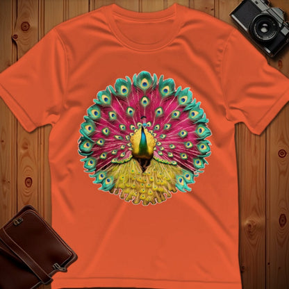Peacock T-Shirt – Bold Vibrant Graphic | Weekend Casual Wear