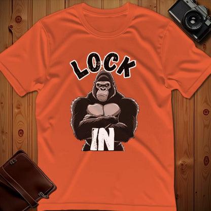 Gorilla Tee – Lock-In – Bold Vibrant Art | Weekend Casual Wear