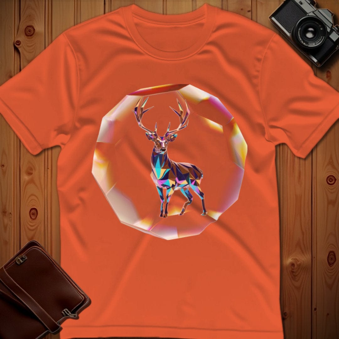 Deer Tee – Crystal – Bold Vibrant Art