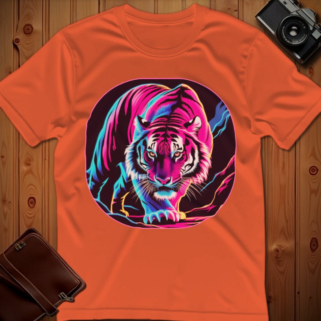 Tiger Tee – Neon – Bold Vibrant Graphic | for Animal Lovers