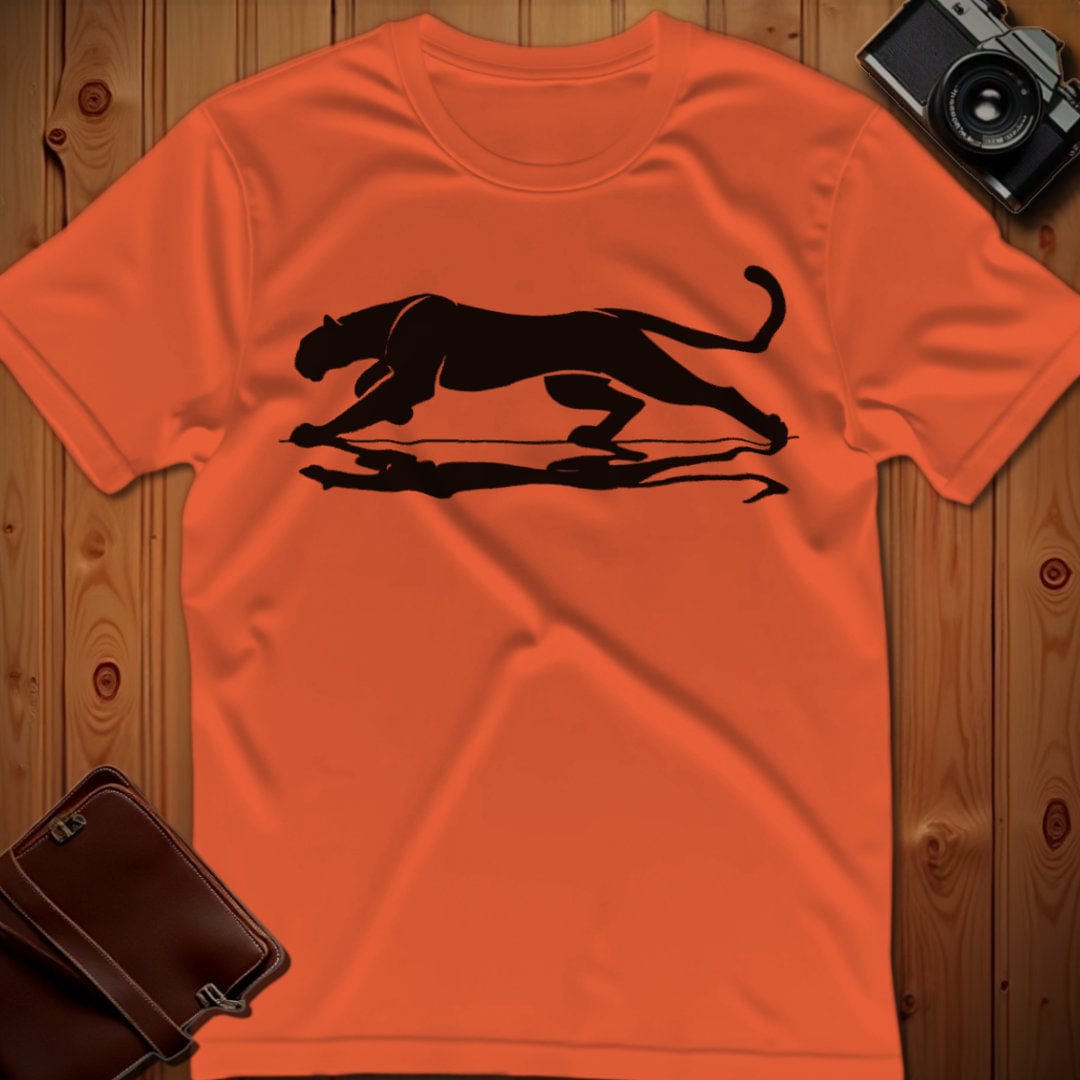 Panther Tee – Stalking – Bold Vibrant Art | Outdoor Adventure