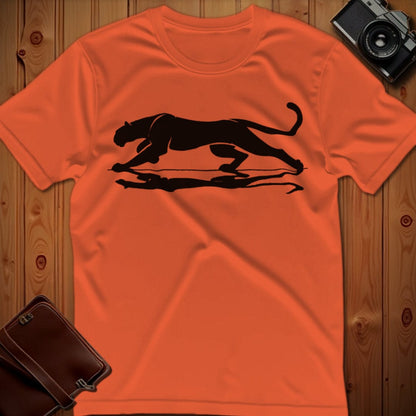 Panther Tee – Stalking – Bold Vibrant Art | Outdoor Adventure