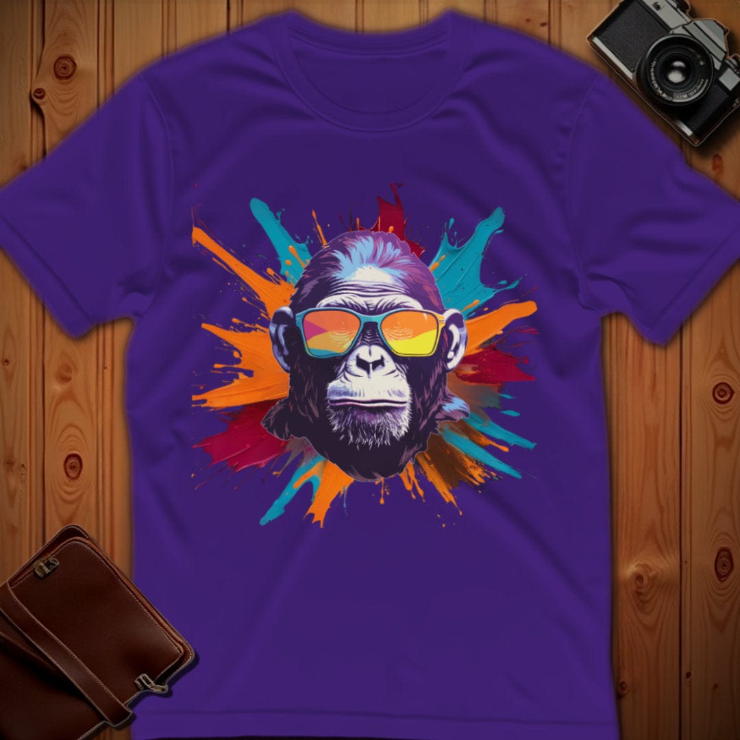 Gorilla Tee – Graffiti – Bold Vibrant Art | Outdoor Adventure