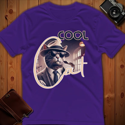 Cat Tee – Cool Jazz – Bold Vibrant Graphic | Festival & Party Wear