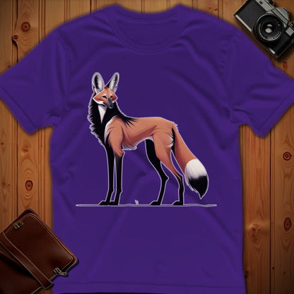 Manes Wolf T-Shirt – Manes Wolf – Bold Vibrant Graphic | Lazy Day Outfit