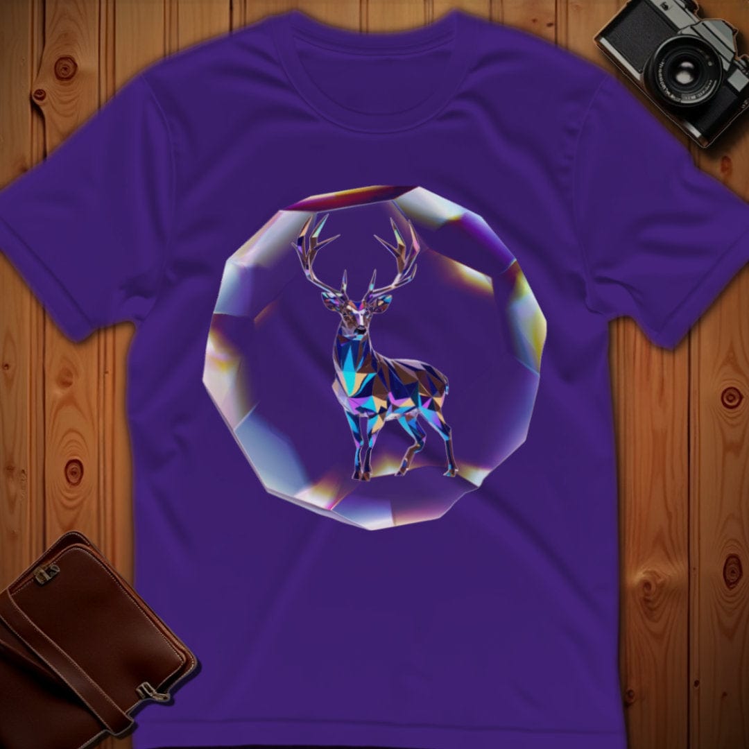 Deer Tee – Crystal – Bold Vibrant Art