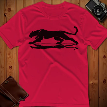Panther Tee – Stalking – Bold Vibrant Art | Outdoor Adventure