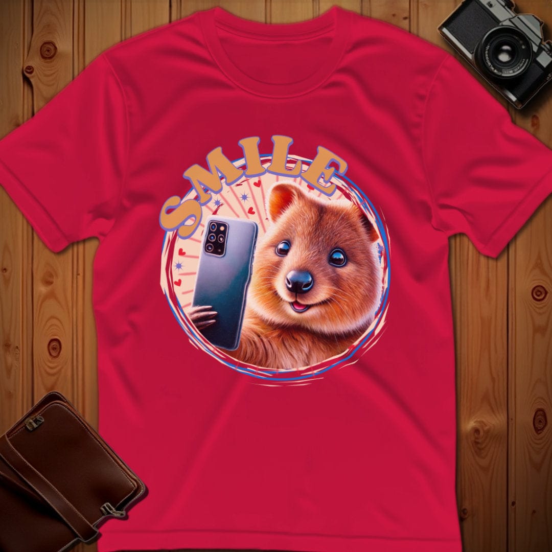 Quokka Tee – Smile – Bold Vibrant Art | Weekend Casual Wear
