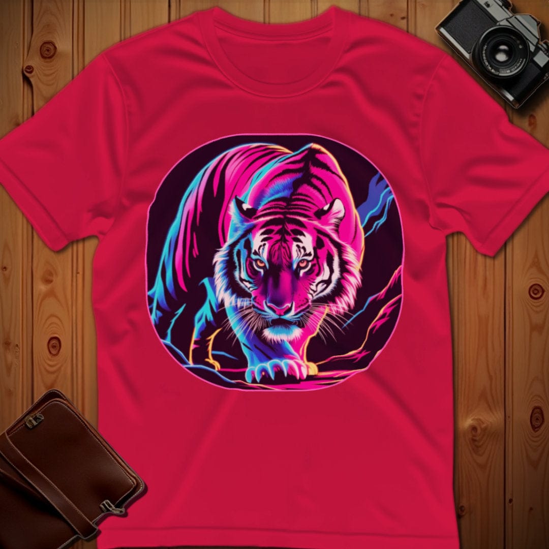 Tiger Tee – Neon – Bold Vibrant Graphic | for Animal Lovers