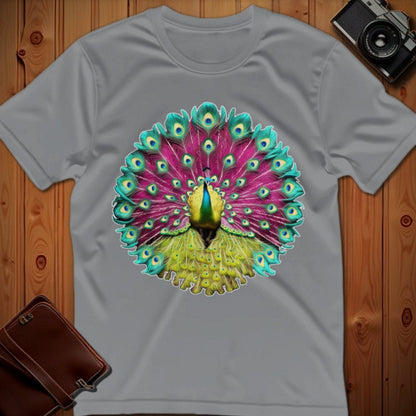 Peacock T-Shirt – Bold Vibrant Graphic | Weekend Casual Wear