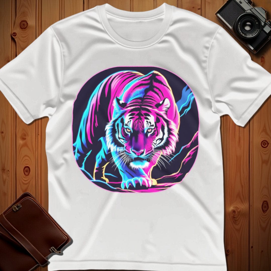 Tiger Tee – Neon – Bold Vibrant Graphic | for Animal Lovers