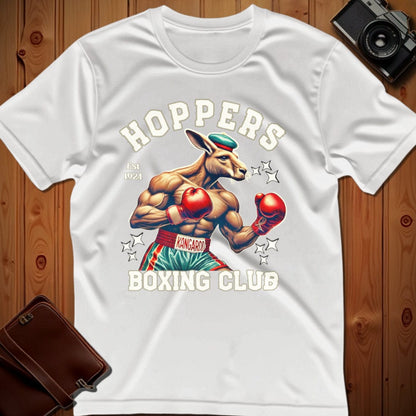 Kangaroo Tee – Vintage  Boxing Club– Bold Vibrant Art