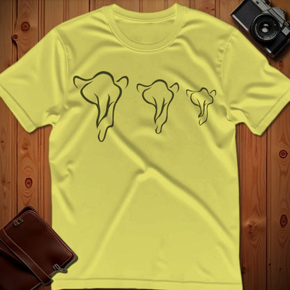 Elephant Tee – Family – Bold Vibrant Art